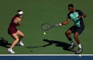 US Open में पति-पत्नी की जोड़ी का कमाल, स्वितोलिना-मोंफिल्स सेमीफाइनल में पहुंची
