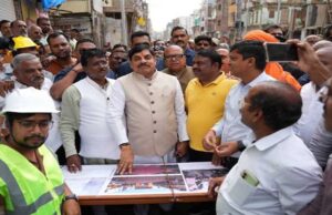 मुख्यमंत्री डॉ. यादव ने उज्जैन में निर्माण कार्यों का निरीक्षण किया