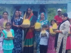 ग्राम जरही में कजलिया विसर्जन बड़ी धूमधाम से मनाया गया
