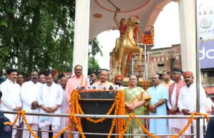 वीरांगनाओं के नाम पर किए गए कार्यों के पीछे का ध्येय है महिलाओं की सुरक्षाः सीएम योगी