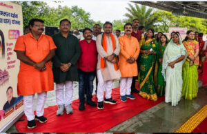 सरगुजा संभाग के 850 श्रद्धालु भारत गौरव ट्रेन से रामलला एवं बाबा विश्वनाथ के दर्शन के लिए रवाना