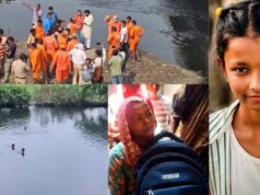 बुलंदशहर में पांच दिन बाद मिली नाले में बही छात्रा चारू की लाश