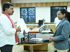 रायपुर : उप मुख्यमंत्री विजय शर्मा ने राष्ट्रपति भवन से आमंत्रण मिलने पर रेणुका गोस्वामी को दी बधाई