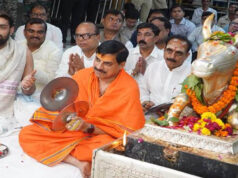 मुख्यमंत्री डॉ. यादव भगवान महाकालेश्वर की शयन आरती में सम्मिलित हुए