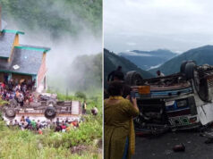 हिमाचल के चंबा में दर्दनाक हादसा, पहाड़ी से सड़क पर गिरी बस; 7 लोगों की मौत, कई घायल