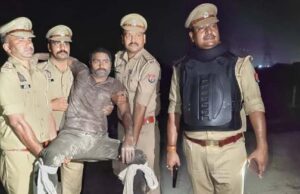 कानपुर में मुमताज हत्याकांड का मुख्य आरोपी रानू पुलिस मुठभेड़ में पैर में गोली लगने से गिरफ्तार
