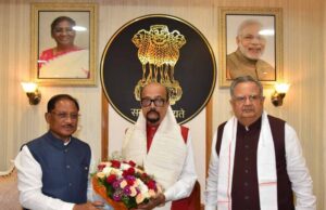 CM साय ने राज्यपाल रमेन डेका से की मुलाकात, असम बाढ़ पीड़ितों के लिए दिए ₹5 करोड़