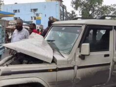 CG में बस और बोलेरो की जोरदार टक्कर, कई यात्री घायल