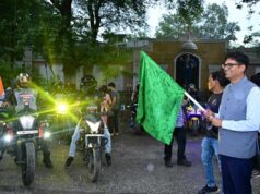 स्वतंत्रता दिवस की पूर्व संध्या पर रायगढ़ में निकला भव्य तिरंगा फ्लैग मार्च