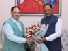 मुख्यमंत्री विष्णु देव साय ने केंद्रीय स्वास्थ्य मंत्री जे.पी. नड्डा से की सौजन्य भेंट