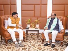 मुख्यमंत्री डॉ. यादव ने लोकसभा अध्यक्ष बिरला से की सौजन्य भेंट