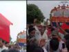 मुरैना के कैलारस स्टेशन पर हाई-वोल्टेज ड्रामा, मेमू ट्रेन के उद्घाटन में पूड़ी-सब्जी के लिए मची लूट