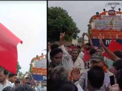 मुरैना के कैलारस स्टेशन पर हाई-वोल्टेज ड्रामा, मेमू ट्रेन के उद्घाटन में पूड़ी-सब्जी के लिए मची लूट