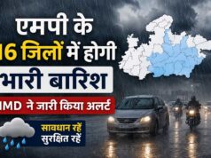 MP के 16 जिलों में झमाझम बारिश के आसार, IMD ने जारी किया अलर्ट