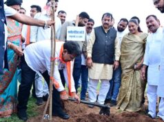 उपमुख्यमंत्री विजय शर्मा ने किया शौर्य वाटिका का भूमिपूजन, लगभग 79 लाख रुपए के विकास कार्यों का किया लोकार्पण