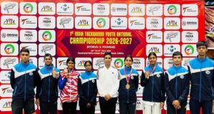 राष्ट्रीय ताइक्वांडो चैंपियनशिप में मध्यप्रदेश अकादमी का शानदार प्रदर्शन