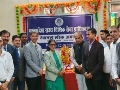 नेशनल लोक अदालत में कुटुम्ब न्यायालय मुरैना में 60 पारिवारिक मामलों का निपटारा