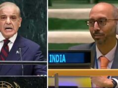 UN में शहबाज शरीफ के दावे पर भारतीय राजनयिक का रिएक्शन, कैमरे में कैद हुआ पल