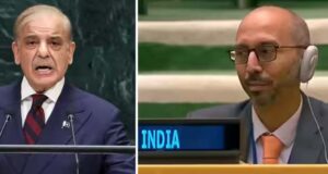 UN में शहबाज शरीफ के दावे पर भारतीय राजनयिक का रिएक्शन, कैमरे में कैद हुआ पल