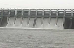 बाणसागर के 8 गेट खुले, सोन नदी में छोड़ा हजारों क्यूमेक पानी; किनारे के गांवों में अलर्ट