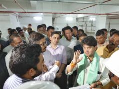 केंद्रीय मंत्री सिंधिया ने राज्य के मंत्रिगणों के साथ मल्टीलेवल कार पार्किंग का किया निरीक्षण