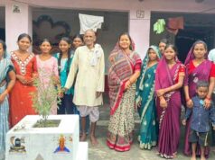 मंत्री लक्ष्मी राजवाड़े पहुंचीं ग्राम कुंजनगर, महिलाओं से किया आत्मीय संवाद