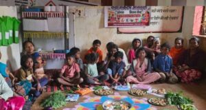 आंगन मिलन सेवा से उत्सव स्थल बने आंगनबाड़ी केंद्र, पहले दिन 97 हजार से अधिक लोगों की सहभागिता
