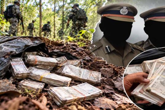 कांकेर में माओवादी डंप से मिले ₹20 लाख गायब, दो DSP पर बांटने का आरोप