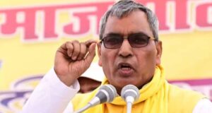 राजभर ने अखिलेश पर साधा निशाना, सपा-कांग्रेस गठबंधन को बताया ‘ठगबंधन’