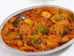 रोज की सब्जी से हो गए हैं बोर? बनाएं झटपट शिमला मिर्च बेसन भुर्जी