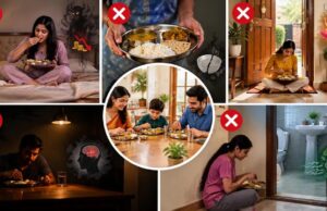 बेड से लेकर दरवाजे तक, इन जगहों पर बैठकर खाना न खाएं, वास्तु में माना गया है अशुभ