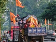 त्योहारी सीजन में शांति व्यवस्था बनाए रखने के लिए बिलासपुर पुलिस ने गुंडे-बदमाशों की कराई परेड।