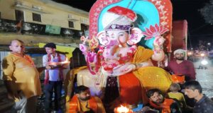 राजनांदगांव में गणेश विसर्जन झांकी पर भारी वाहनों की एंट्री बंद