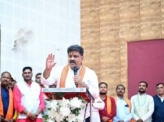 छत्तीसगढ़ प्रदेश लोक कलाकार कल्याण संघ के शपथ ग्रहण समारोह में उप मुख्यमंत्री विजय शर्मा हुए शामिल
