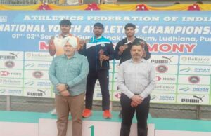 राष्ट्रीय युवा एथलेटिक्स चैंपियनशिप में एमपी के खिलाड़ियों का दमदार प्रदर्शन