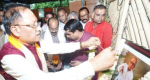 मदकूद्वीप की पुरातात्विक और आध्यात्मिक विरासत के संरक्षण में स्वर्गीय शांताराम का योगदान सदैव स्मरणीय रहेगा : मुख्यमंत्री विष्णु देव साय