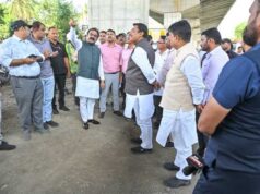 बैरागढ़ एलिवेटेड ब्रिज का निर्माण मार्च 2027 तक हर हाल में करें पूर्ण : लोक निर्माण मंत्री सिंह