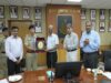 उत्तर पूर्वी पुलिस अकादमी के प्रशिक्षु पुलिस अधिकारियों ने की पुलिस महानिदेशक से भेंट