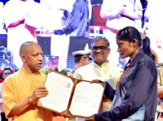 मुख्यमंत्री योगी आदित्यनाथ ने 470 खिलाड़ियों को सौंपे नियुक्ति पत्र, अब पुलिस की वर्दी में निभाएंगे नई जिम्मेदारी