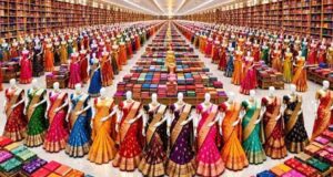 सूरत में साड़ी उद्योग पर संकट, उत्पादन में भारी गिरावट से बढ़ेंगी कीमतें!