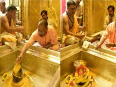 बाबा काल भैरव और काशी विश्वनाथ के दरबार में मुख्यमंत्री योगी ने नवाया शीश