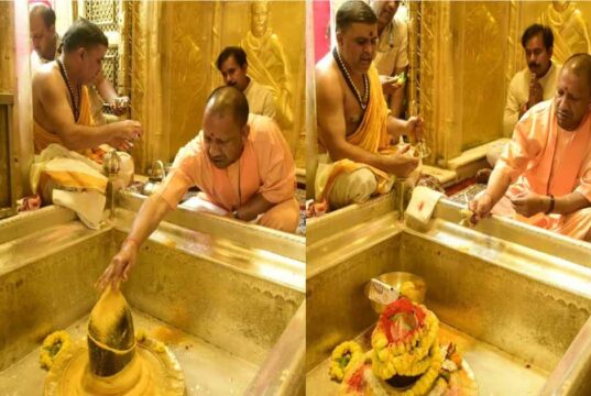 बाबा काल भैरव और काशी विश्वनाथ के दरबार में मुख्यमंत्री योगी ने नवाया शीश