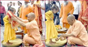 महानवमी अनुष्ठान : पांव पखारकर मातृशक्ति का वंदन करेंगे गोरक्षपीठाधीश्वर