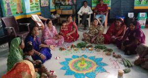 धमतरी में ‘आंगन मिलन सेवा’ से संवर रहा बच्चों और महिलाओं का भविष्य