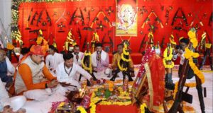 इंदौर में CM मोहन यादव ने किया शस्त्र पूजन, पुलिस विभाग में 18,500 पदों पर भर्ती का ऐलान