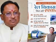 विष्णुदेव साय बोले- रेल नेटवर्क के विस्तार से साकार होगा विकसित छत्तीसगढ़ का सपना