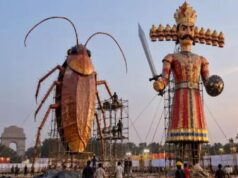 दिल्ली की रामलीला में जलेगा 30 फुट ऊंचा कॉकरोच का पुतला, सोशल मीडिया पर छिड़ी बहस