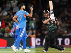 IND vs NZ: न्यूजीलैंड ने भारत को दिया 226 रन का लक्ष्य, ग्लेन फिलिप्स ने ठोका तूफानी अर्धशतक