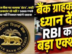 RBI का बड़ा एक्शन: इस बैंक के ग्राहक ₹5,000 से ज्यादा नहीं निकाल पाएंगे, जानें पूरा मामला