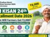 PM Kisan Yojana: दिवाली से पहले किसानों को तोहफा, 30 अक्टूबर को आएगी 24वीं किस्त!